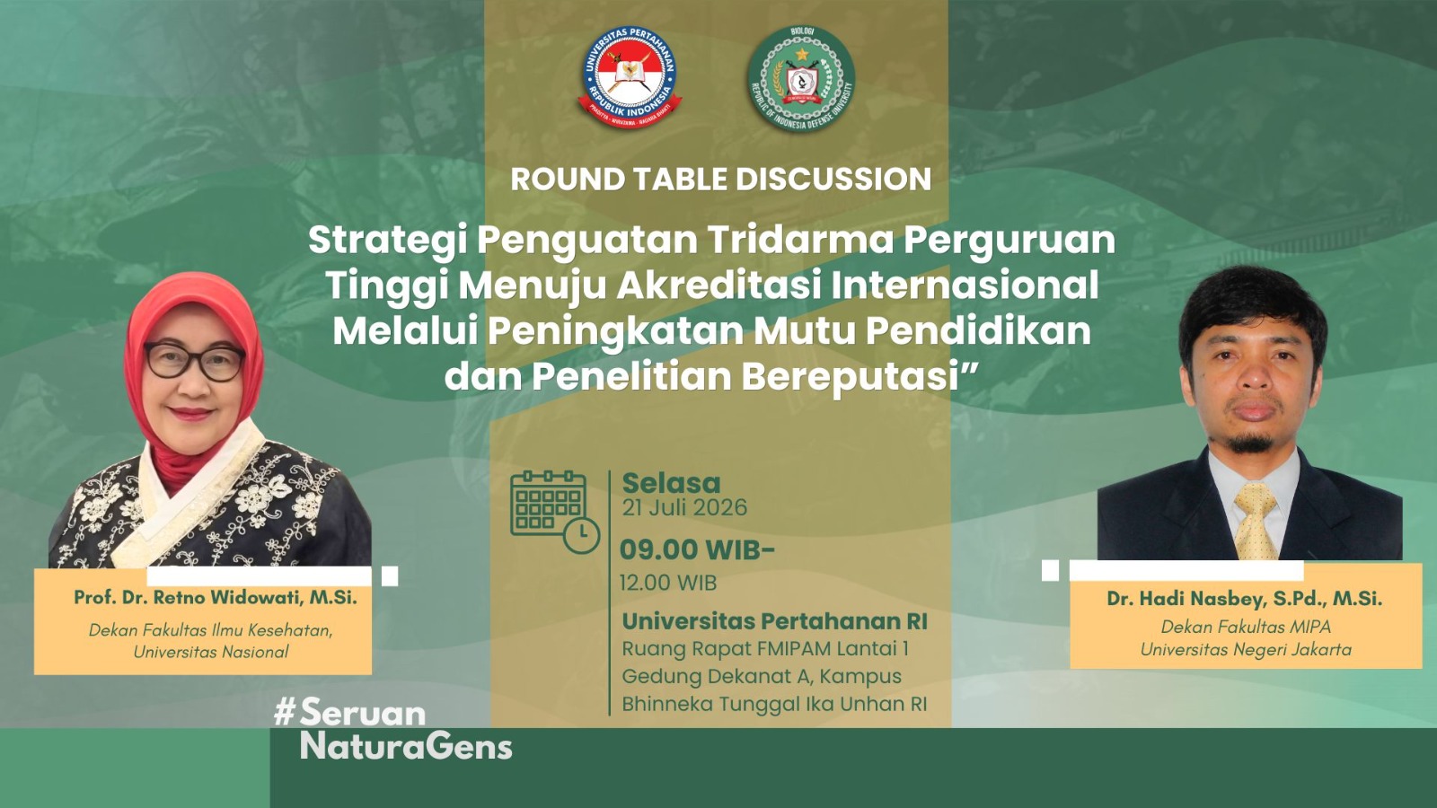 Round Table Discussion - Akreditasi Internasional